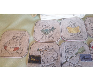 Stickdatei - Seebär Gnom 8